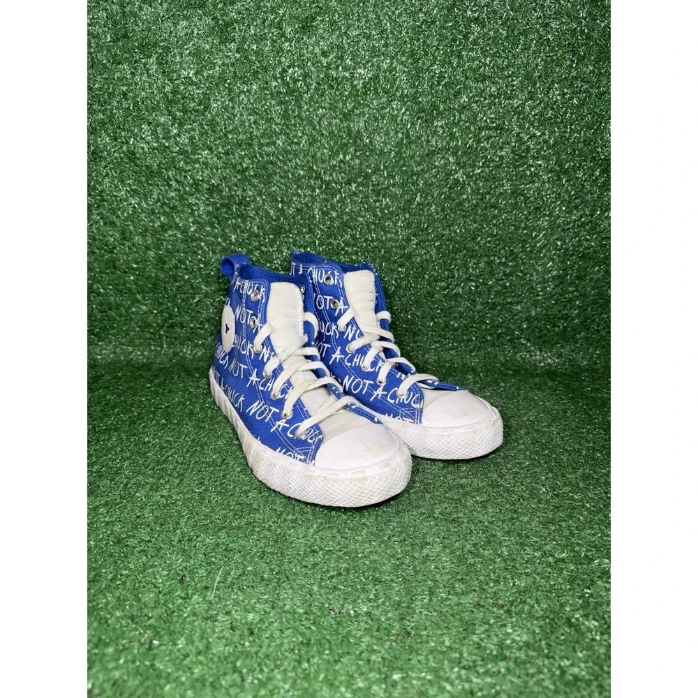 Converse UNT1TL3D Royal‎ Blue Boys Size 3 Casual Walking Shoes Skate Sneakers